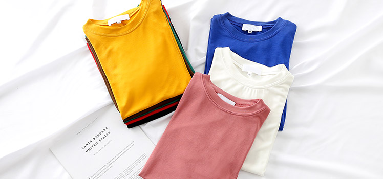昌平夏季T恤衫定做要选对材质
